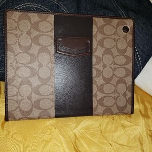 Coach monogram tablet cover